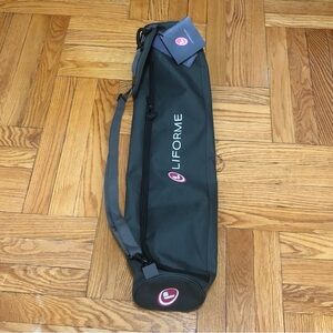 Liforme Black Yoga Mat Carrier Bag Womens One Size.